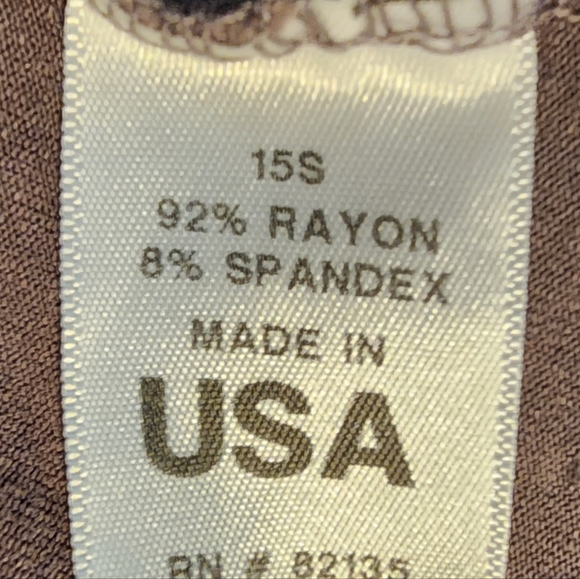 FRESH PRODUCE casual cotton sun dress- size M "Greige" or Taupe color with white - Picture 6 of 6